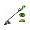 tagliabordi greenworks gd40bck4 40v 4ah [1301507ub]