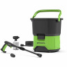 idropulitrice ad alta pressione greenworks g24pw verde [5105307]