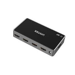 hub usb unitek hdmi 4 porta nero [v1109a]