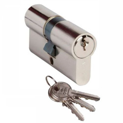 cilindro doppia cisa g30005012 ottone nichelato [0g300.05.0.12]