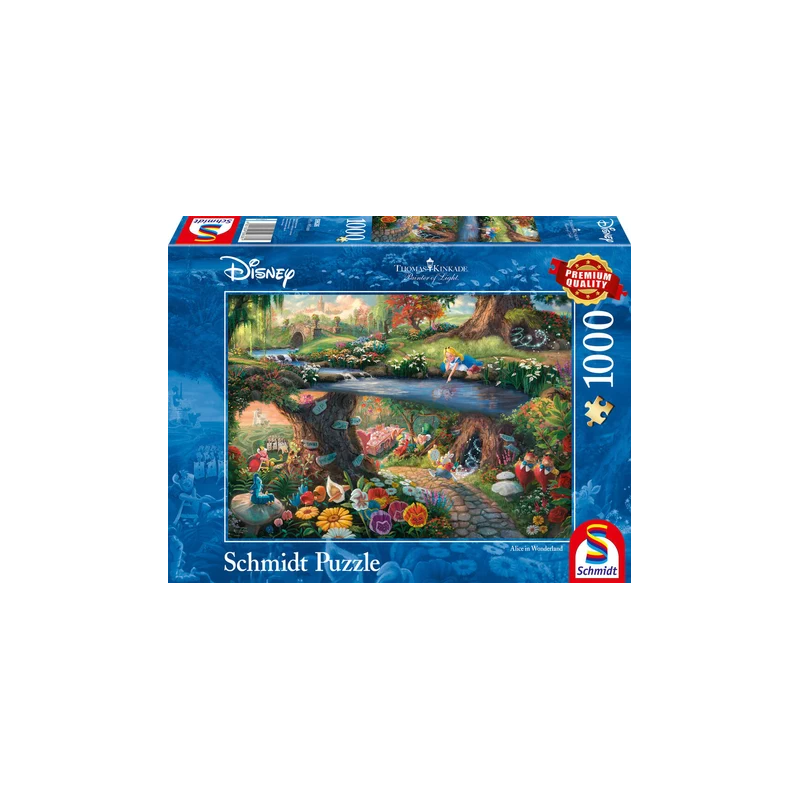 puzzle schmidt 59636 disney-alice nel paese delle meraviglie