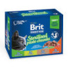 cibo umido brit premium piatto sterilizzato per gatti 12x100gr