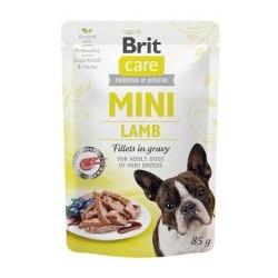 cibo umido brit care mini carne di filetto di lamb per cani adulti