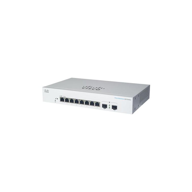 switch cisco smart 2x1g gestito l2 8 porte gigabit ethernet 10/100/1000