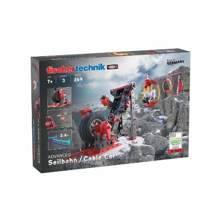 gioco di costruzioni fischertechnik funivia 269pz multicolore [564068]