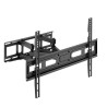 supporto murale maclean per tv 37-80" max 40kg nero [mc-710n]