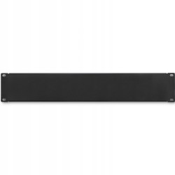 pannello cieco qoltec per armadi rack 19" 2u nero [nuqolor00054512]