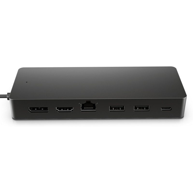 hub usb hp multiporta usb-c universale 7 porte nero [50h55ut]