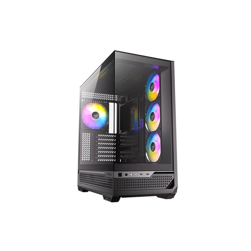 case antec c7argb in vetro temperato midi tower atx nero [0-761345-10135-6]
