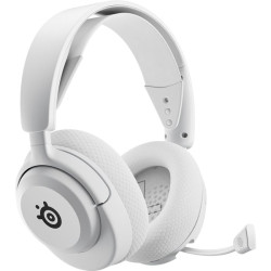 cuffie steelseries arctis nova 5p wireless/bluetooth per gaming bianco