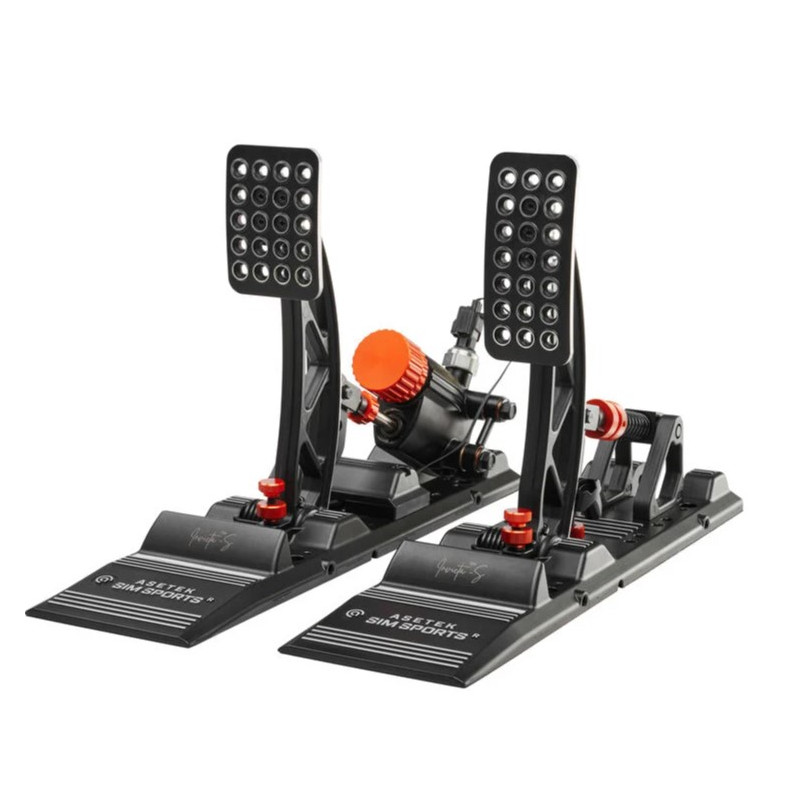 set pedali asetek simsports invicta s-series thorp ii - nero