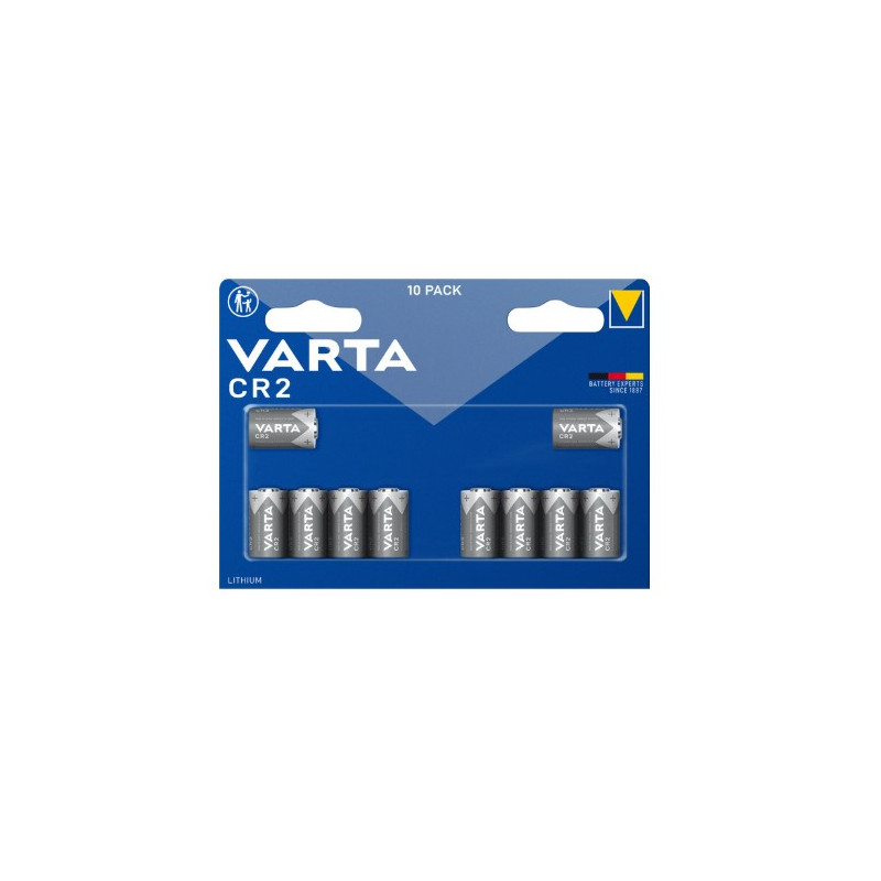 set batterie varta cr2 3v 880mah 10pz [6206301461]