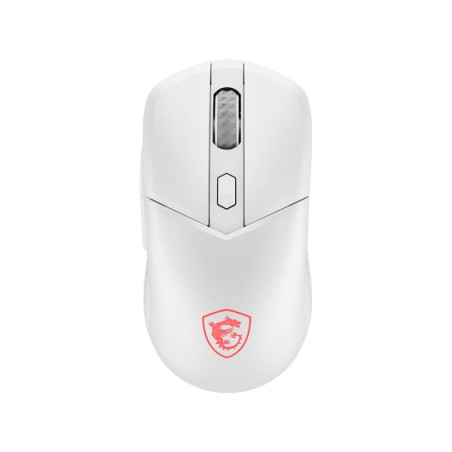 mouse msi versa 300 gaming senza fili ottico 8000dpi bianco [s12-4301440-cla]