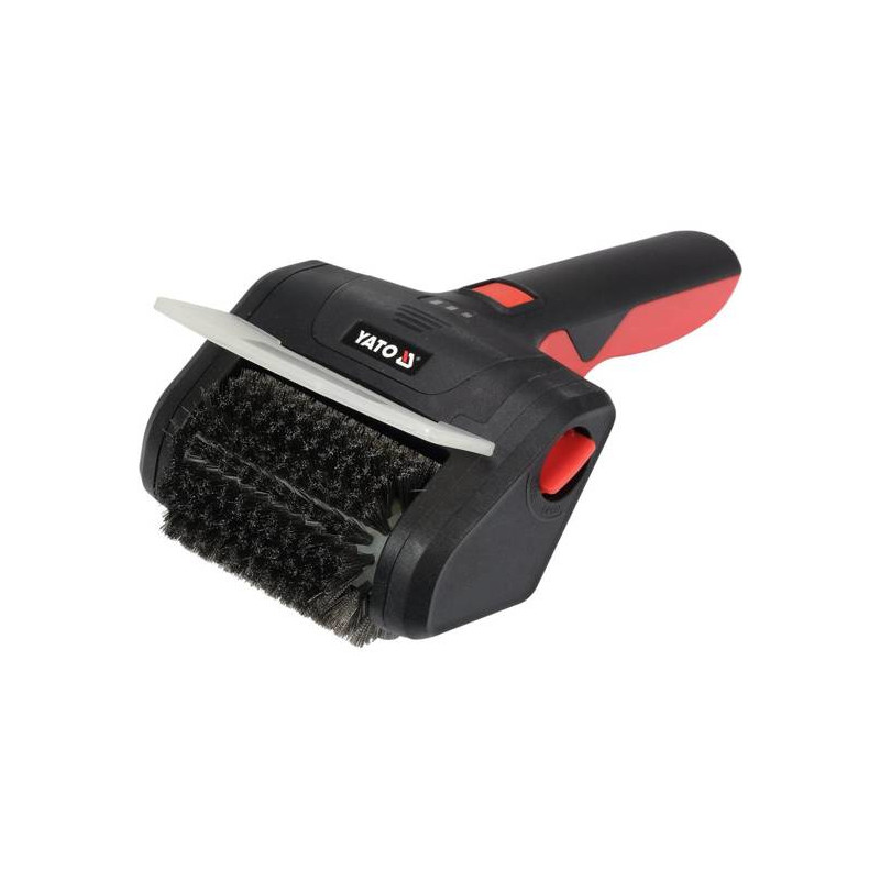 spazzola elettrica yato per barbecue o grill 2000mah 7.4v in acciaio
