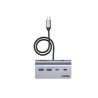 hub usb unitek usb-a/c con 4 porte grigio [h1337agy01]