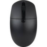 mouse intertech m-208 ii senza fili ottico 3 tasti 1600dpi nero
