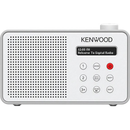 radio portatile kenwood cr-m25dab 3.2w dab+/fm-rds/bluetooth