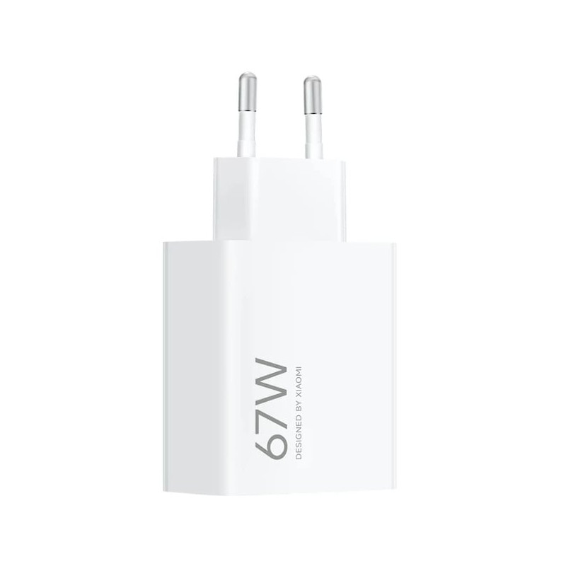 alimentatore da rete xiaomi usb-a 67w bianco [bhr07skeu]