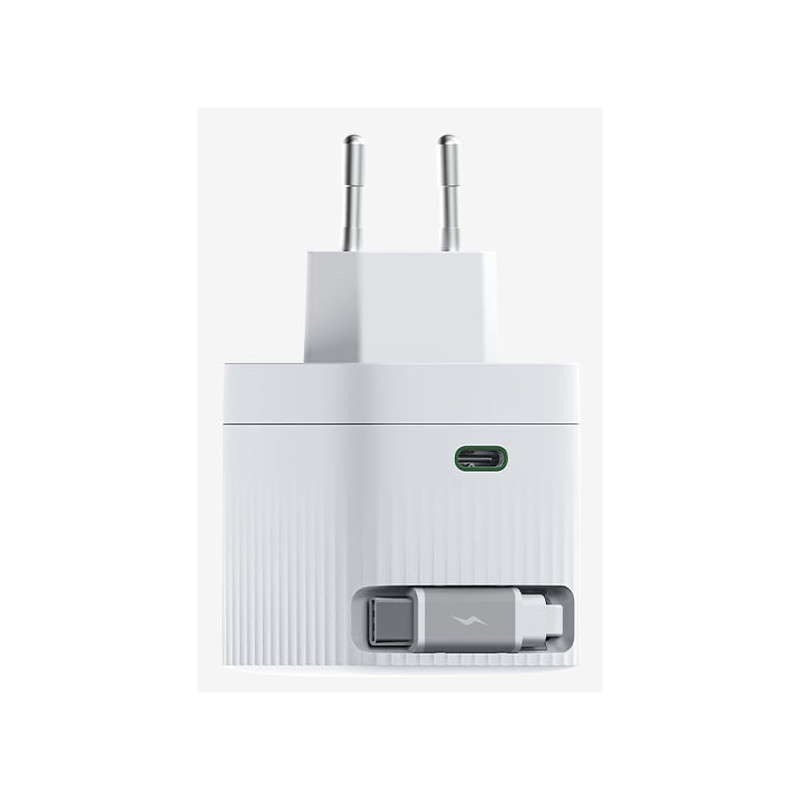 alimentatore da rete hiksemi hs-hub-gan67 67w usb-c bianco