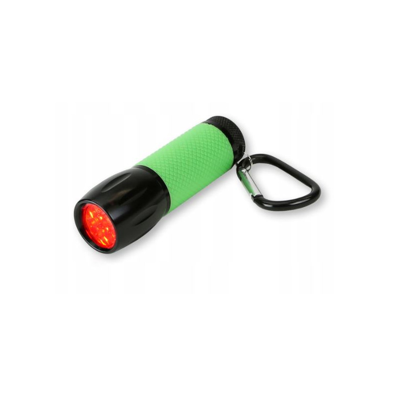torcia a led carson redsight light pro verde/nero [sl-33]