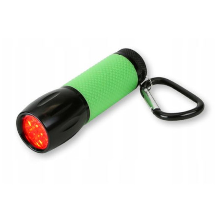 torcia a led carson redsight light pro verde/nero [sl-33]