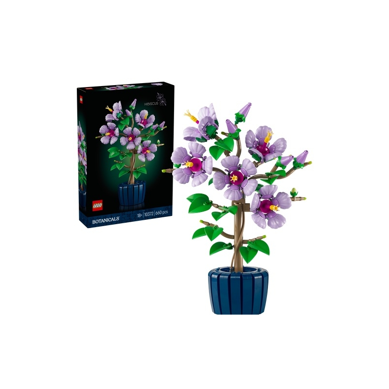 set di costruzione lego botanicals floreale per adulti multicolore