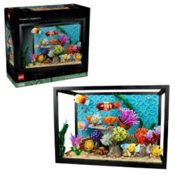 gioco da costruzione lego 10366 icons acquario tropicale multicolore