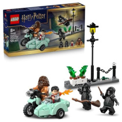 kit di costruzione lego harry potter fuga di hagrid e harry da privet
