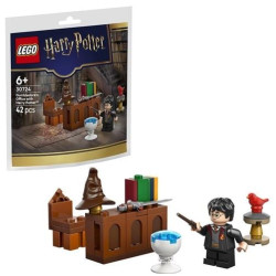kit di costruzione lego ufficio di silente con harry potter multicolore