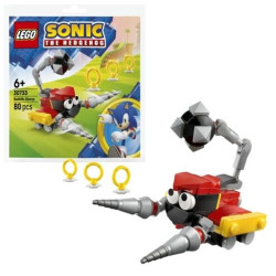 kit di costruzione lego sonic badnik skorp multicolore 80pz [30733]