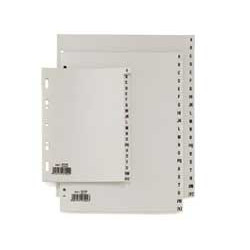 divisori sei rota alfabetico a-z in ppl 15x21 record ra5a-z