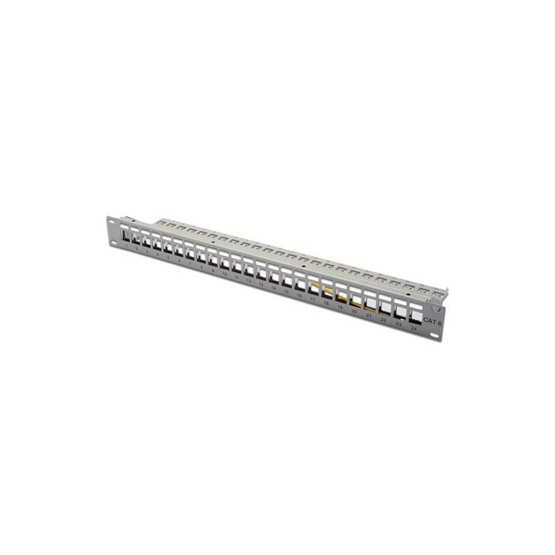 pannello cavi digitus 1he 24-port, modular patchpanel [dn-91410]