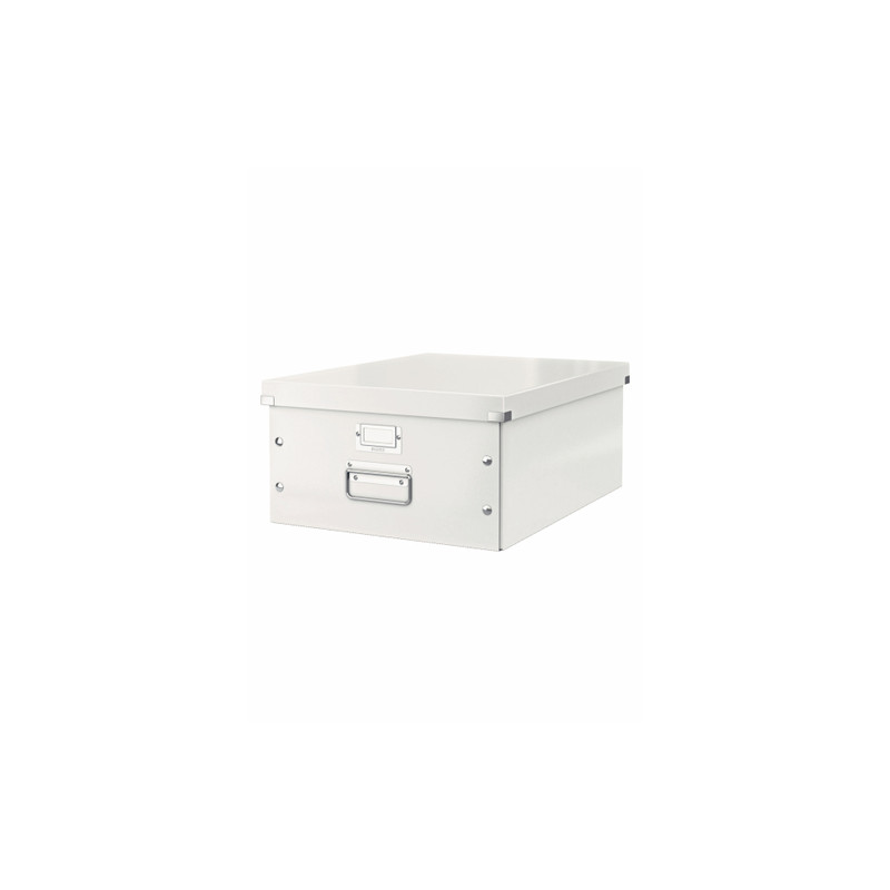 scatola archivio con maniglie leitz grande clickstore bianco metal