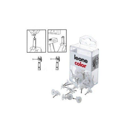 appendicartello leone 20 pz. ganci blitz con spilli [apgb]