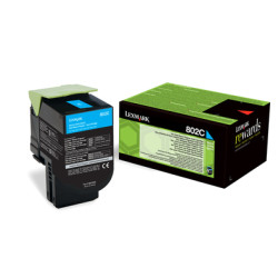 toner lexmark 802c ciano [80c20c0]