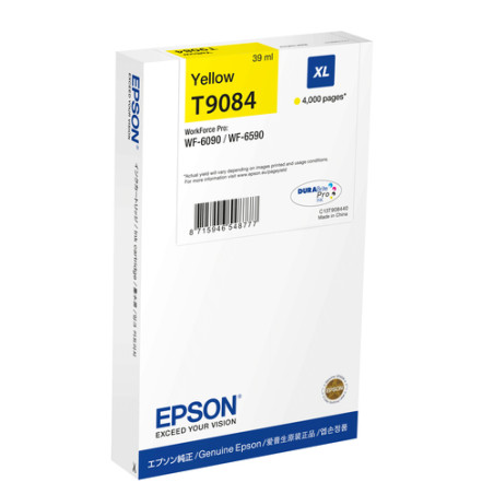 cartuccia epson t9084 - misura xl - giallo [c13t908440]