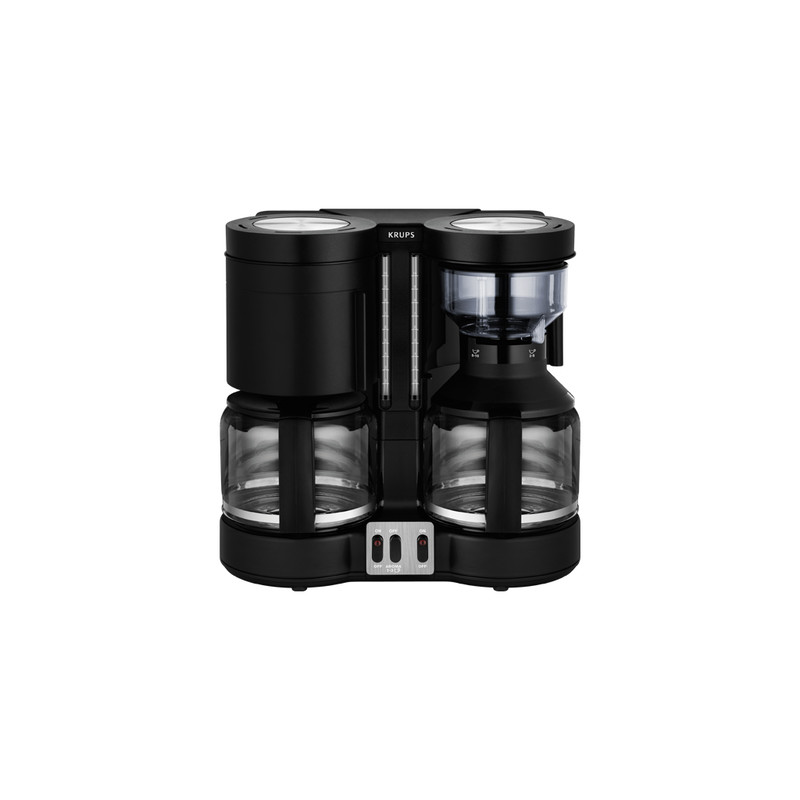 macchina da caffe' a filtro krups km 8508 doppia nero [km 8508]