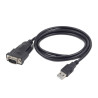 cavo usb gembird usb 2.0 a db9m nero [uas-db9m-02]