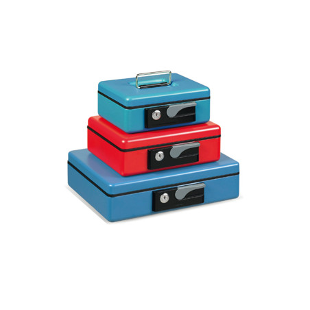 cassetta portavalori iternet koala delux 300x230x80mm rossa [3415ro]