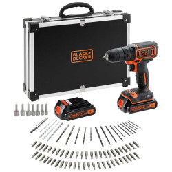 trapano avvitatore black & decker bdcdc18bafc 18v a batteria