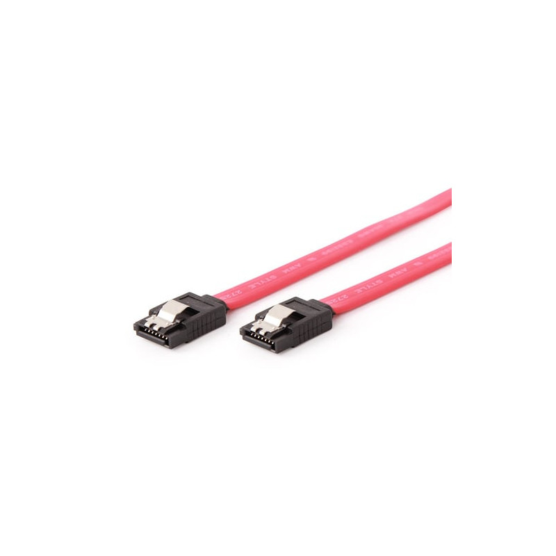 cavo gembird cc-satam-data sata iii / sata iii 0.5m nero/rosso