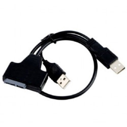 cavo gembird a-usata-01 usb a sata 13-pin m/m 0.5m nero
