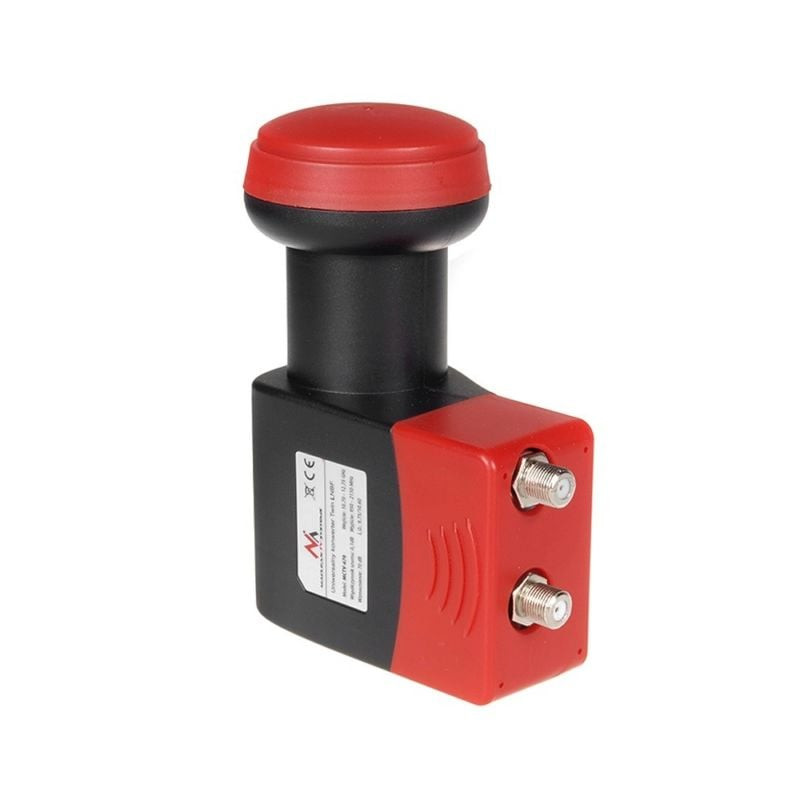 twin per ricevitore satellitare maclean lnb 0,1db [mctv-670]