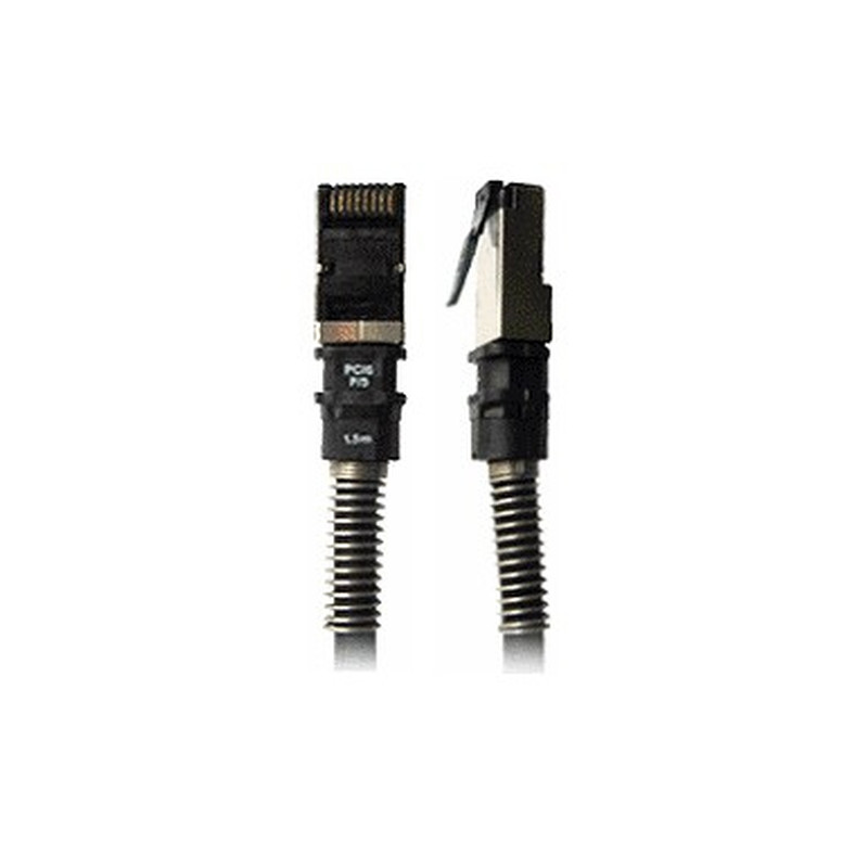 cavo di rete patchsee rj45 cat.6a ftp nero 1,5m [pci6-f/5]