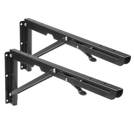 wall-mounted folding shelf bracket maclean mc-876 [ajmclumaclmc876]