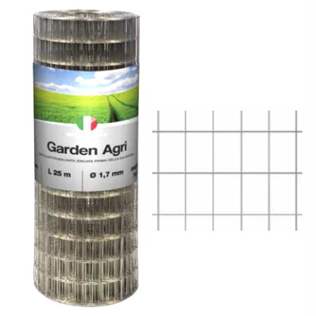 rete garden agri betafence 76x50-1.70h 100 25m zinco [7068454]