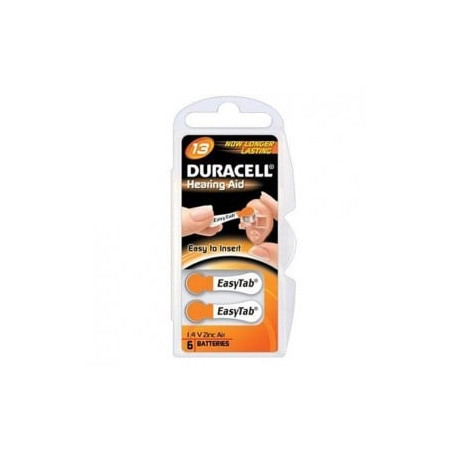 pila a bottone duracell da13 300mah 6pz [da13]