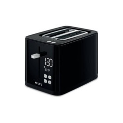 tostapane krup smart 'n light 2 fette nero [kh6418]