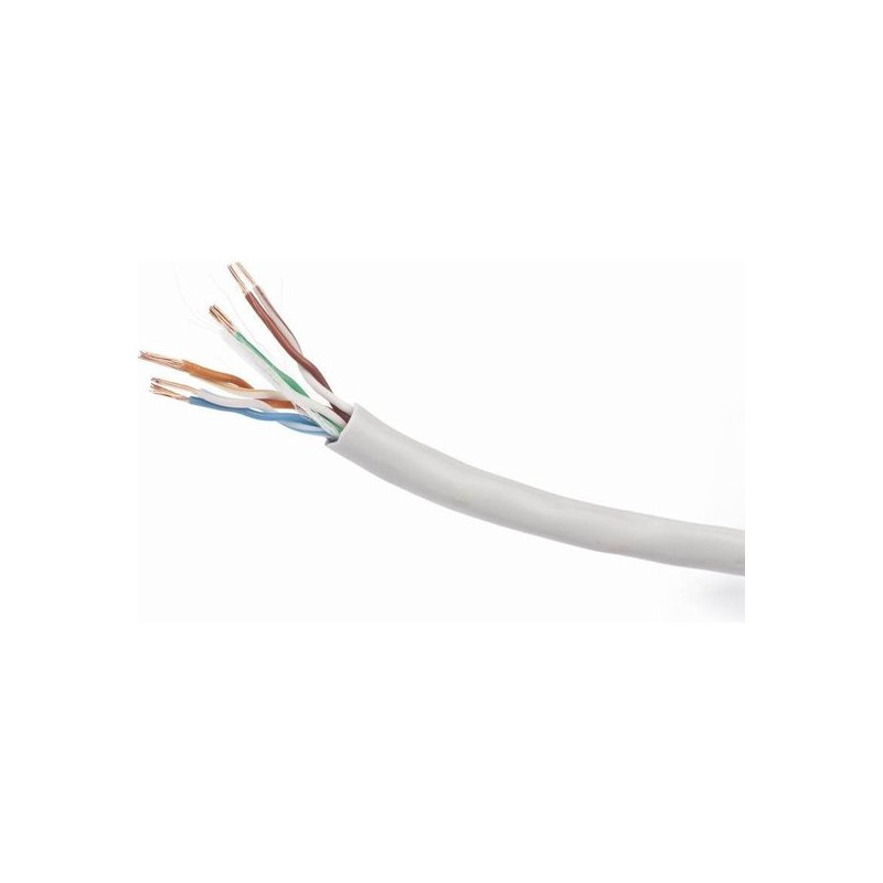 cavo di rete gembird cat6 utp da 100 m u/utp grigio [upc-6004-l/100]