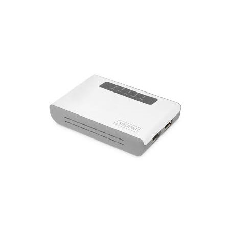 server di stampa digitus 2-porte usb 2.0 wireless multifunzione